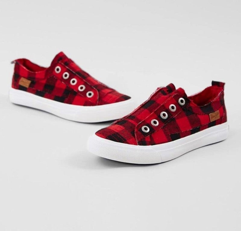blowfish plaid fashion sneakers