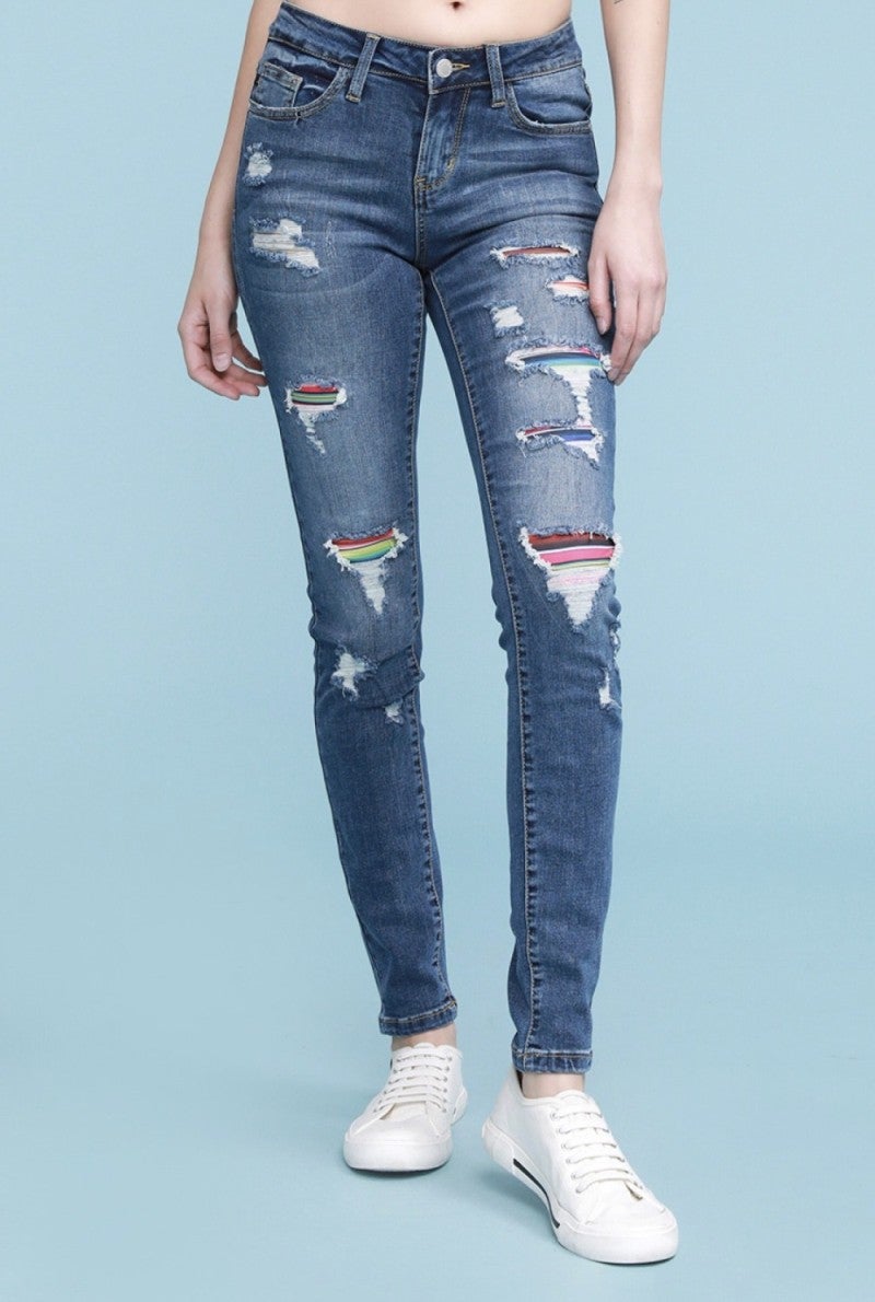 judy blue distressed boyfriend jeans