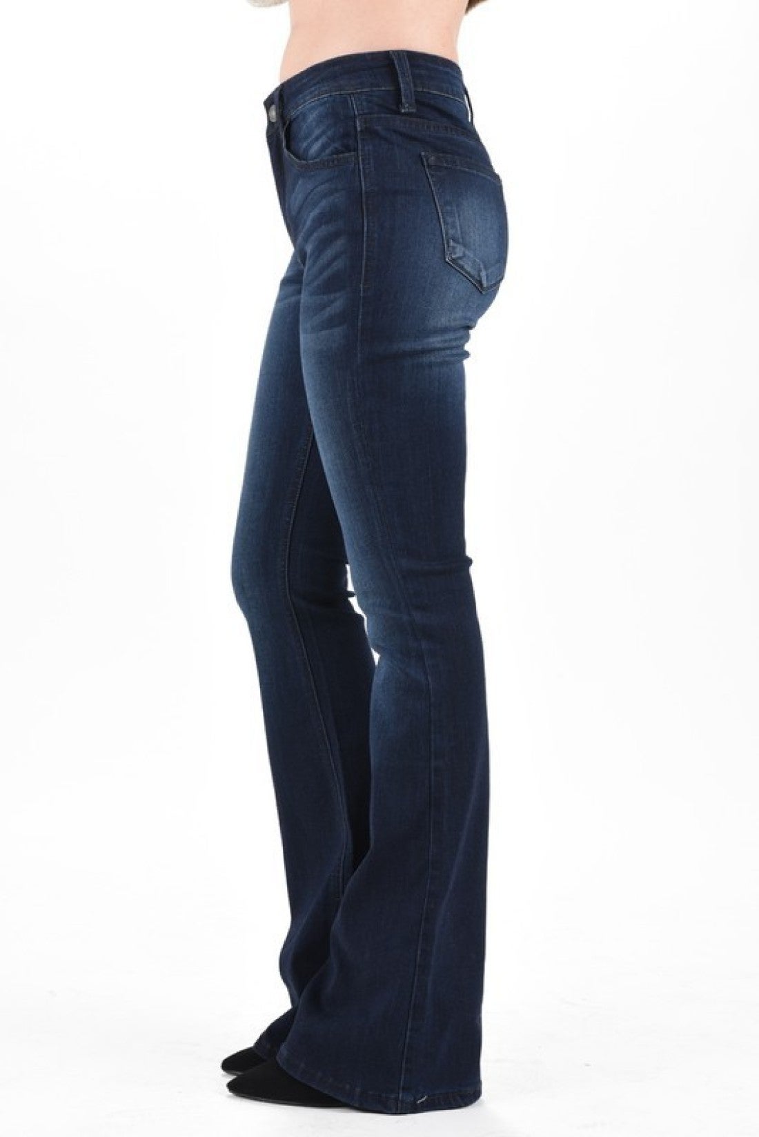 black high rise kancan jeans