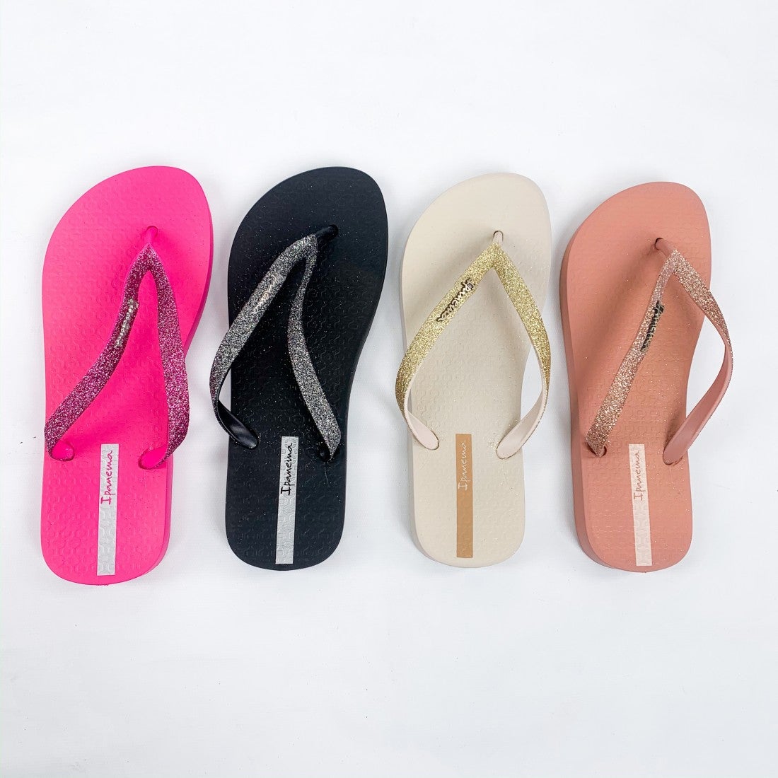glitter flip flop sandals