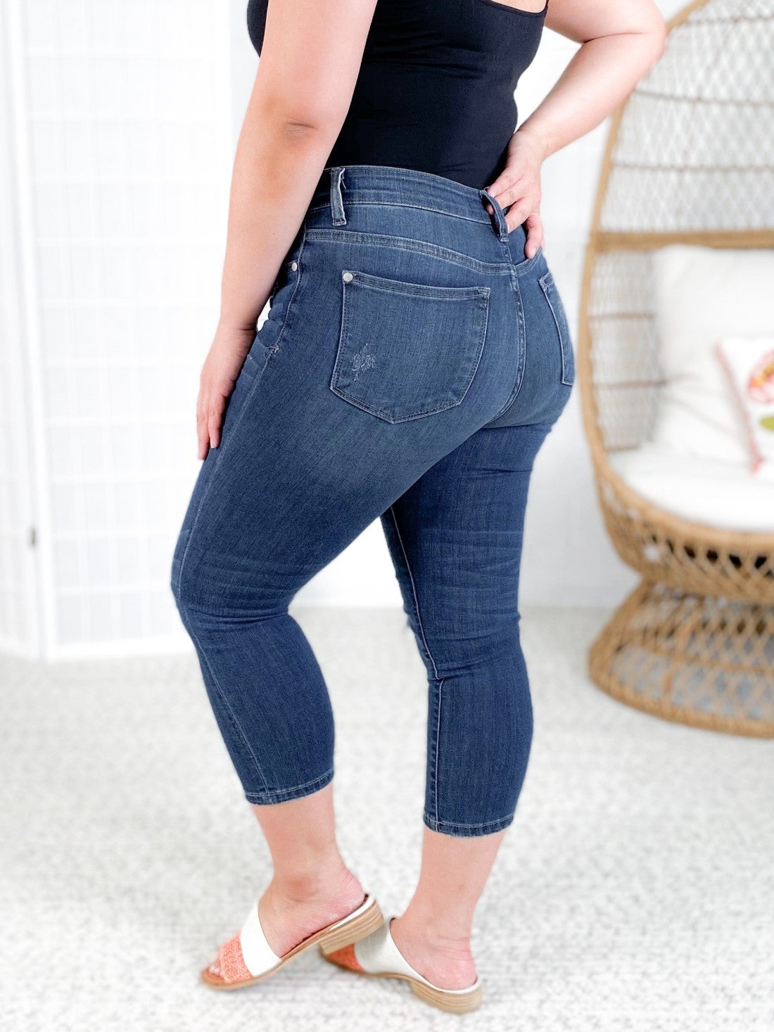 judy blue capri jeans