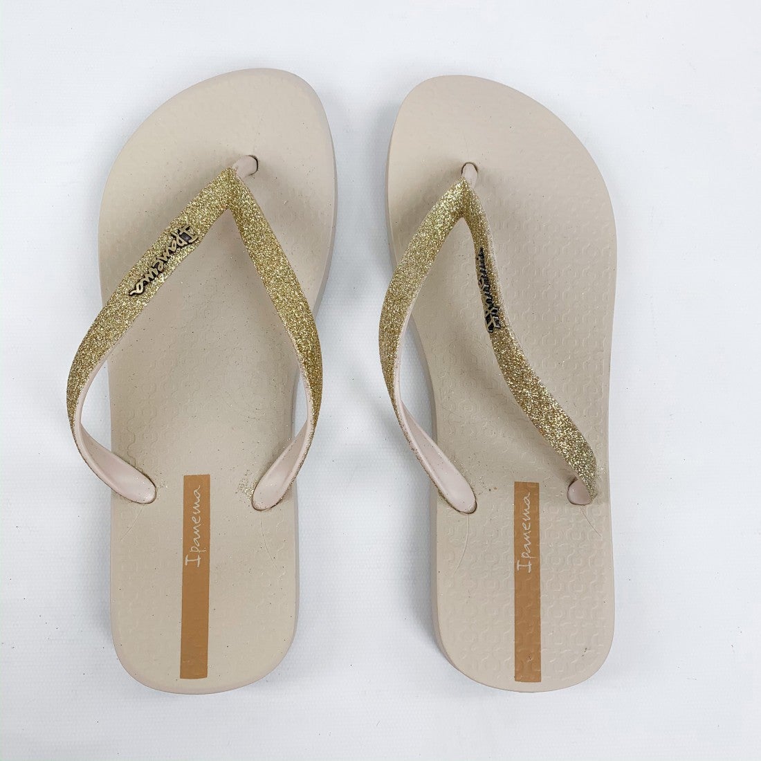glitter flip flop sandals