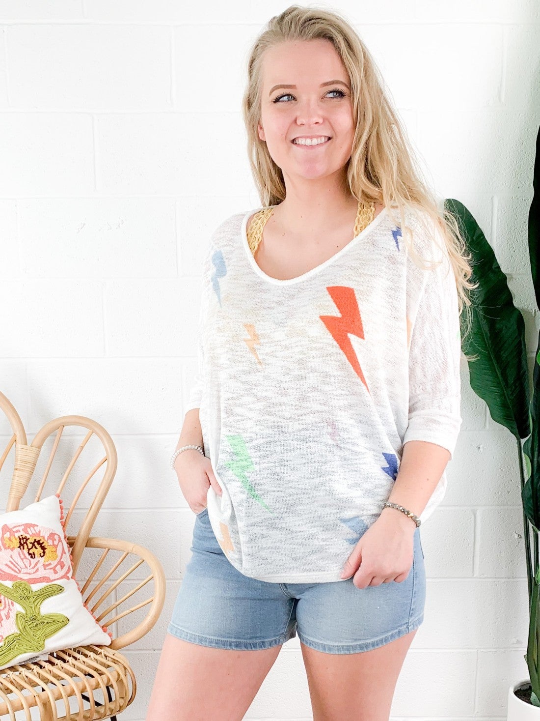 lightning bolt sweater