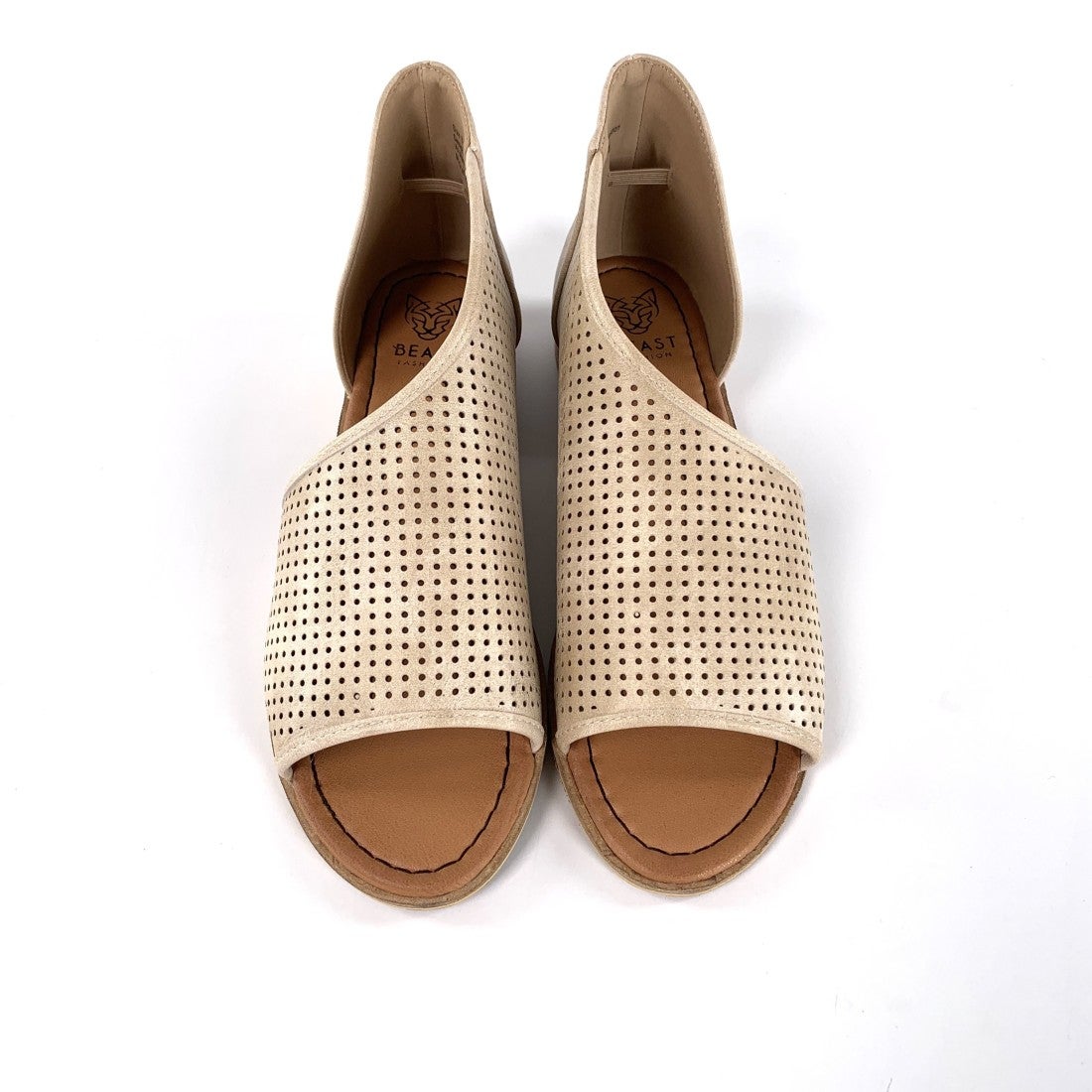side cut out flats