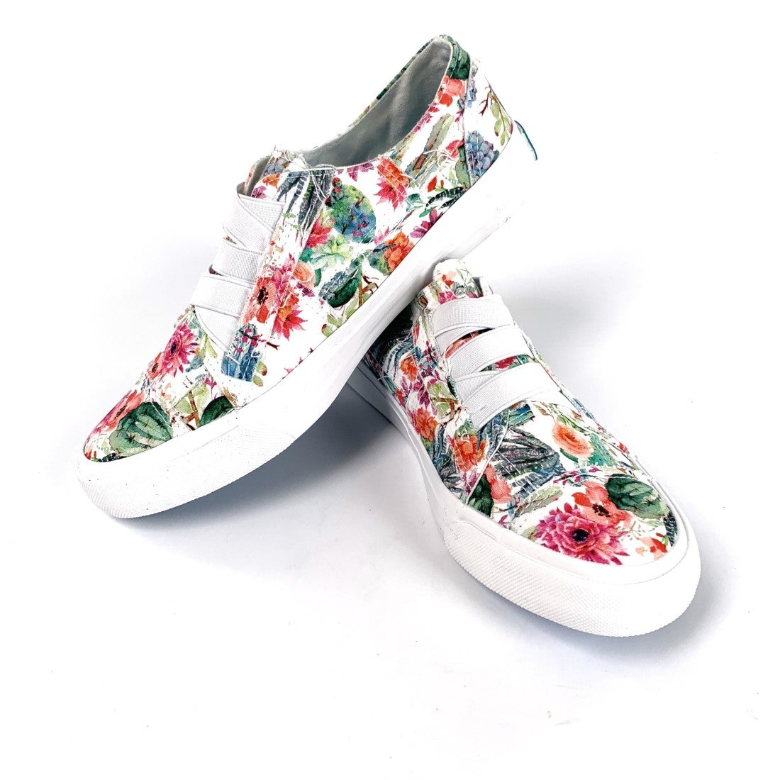 blowfish floral fashion sneakers