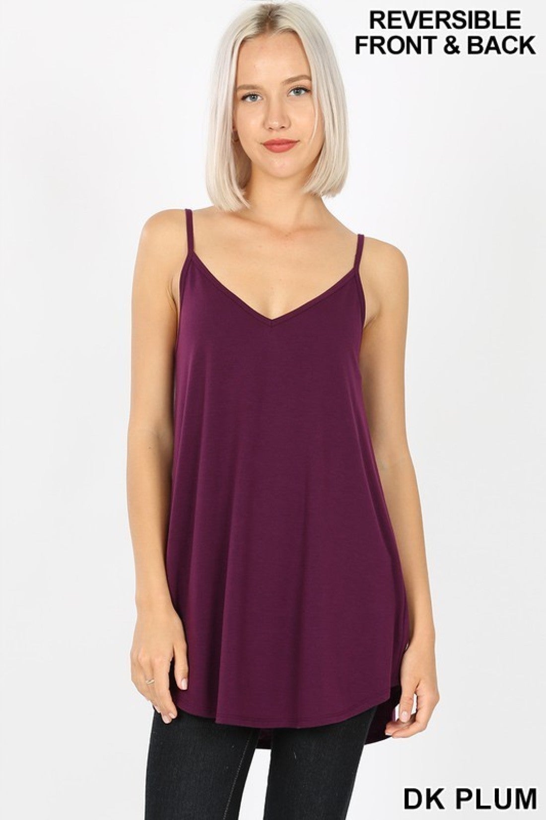 plum cami top