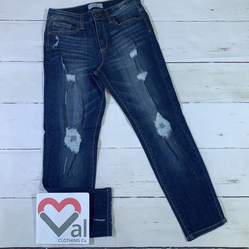 judy blue distressed boyfriend jeans