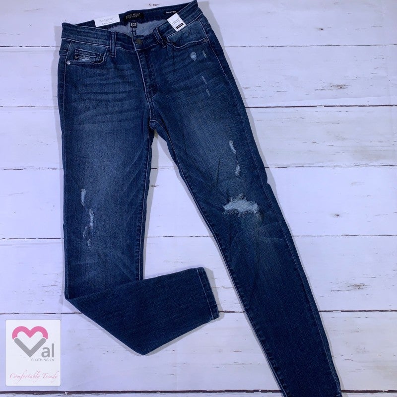 judy blue mid rise skinny jeans