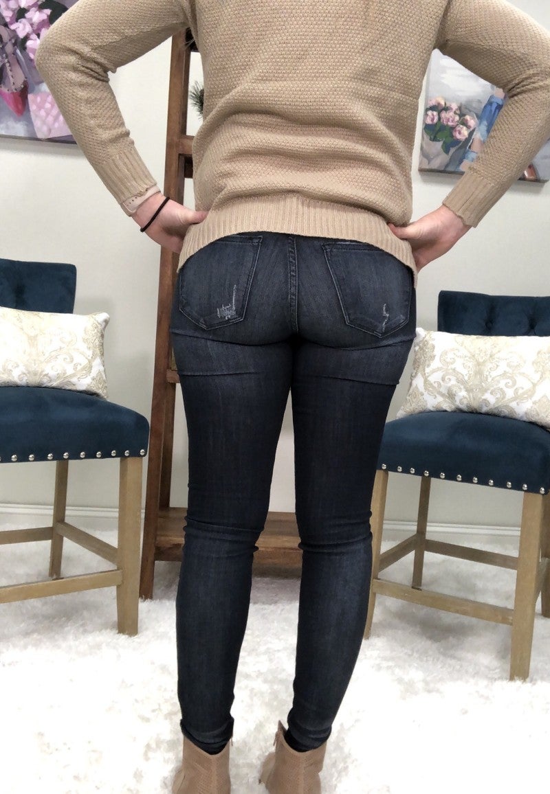 judy blue mid rise skinny jeans