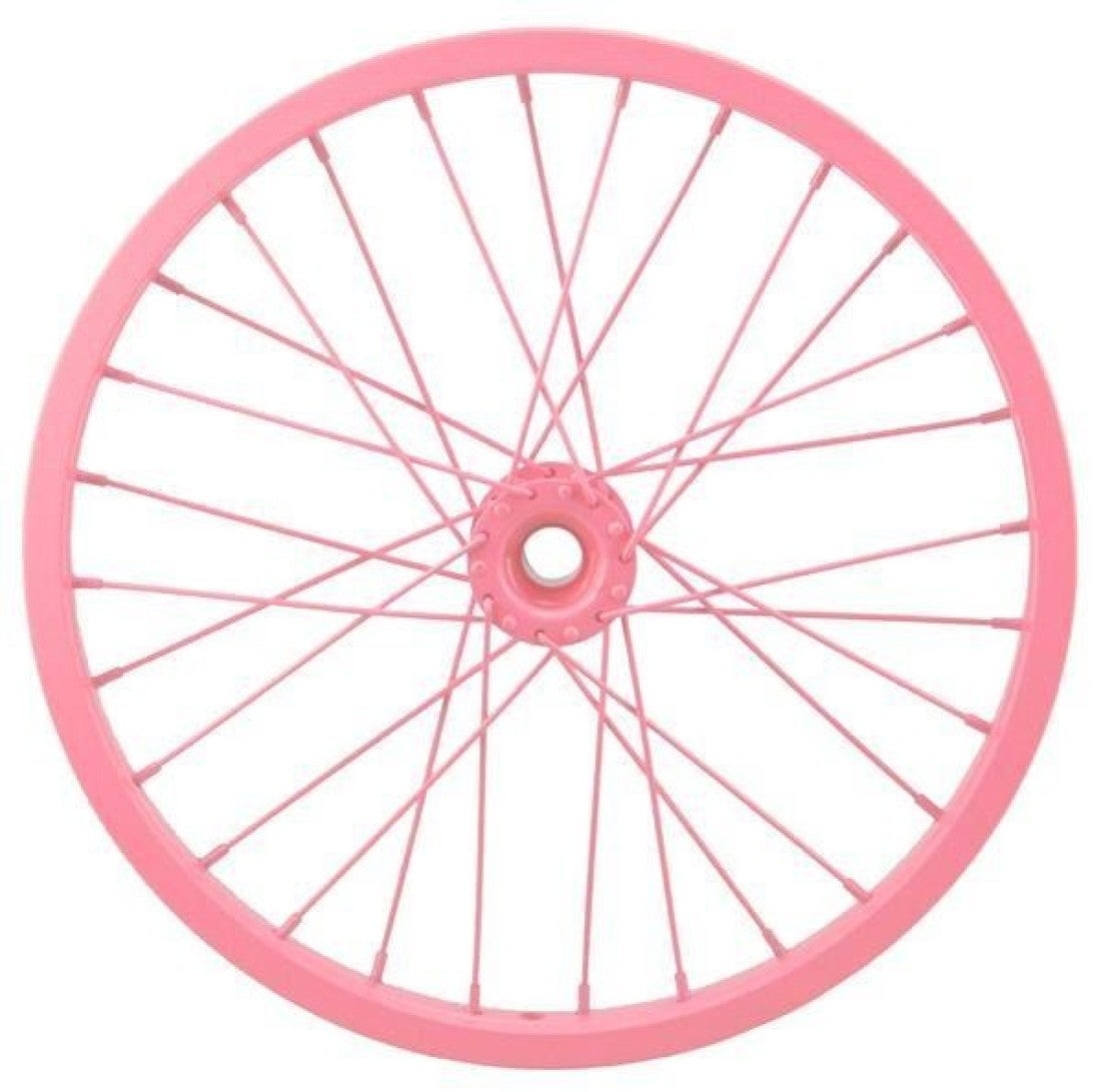 pink bicycle lock